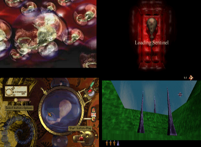 intro, menu, stage start position